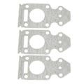 Miniatyrbillede 2 af 8: 3 stk. påhængsmotor vandpumpepakning Standard plast Bådvandpumpebase til 2-takts 9,9 hk 15 hk 15F T9.9 4-takts F15