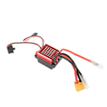 Pikkukuva 4 / 8: 60A Harjattu ESC XT60-liitin 6V 2A BEC-lähtö 1/10 RC Autoharjattu sähköinen nopeussäädin Traxxasille HSP:lle Redcatille