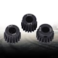 Miniatyrbillede 4 af 8: Motor Motormodul Pinion Gear Hulsætningskomponent til 1/10 1/8 RC Car17-19T