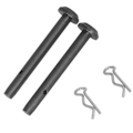 Miniatyrbilde 3 av 8: 2 stk RC karosseriklips Pinner Jevnere kjøring Rustsikker 4 cm lengde Svart RC karosseriklips for 1:18 RC biler