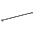 Miniatyrbillede 4 af 8: RC Hjuldrivaksel stift til stift 135 mm stålkoblingsstang Central drivaksel til ARRMA 1/7 1/8 RC bil sort