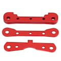 Miniatyrbild 1 av 8: RC Car Swing Arm Mount Set Aluminiumlegering Förstärkt Svängarm Fast Mount Set för ARRMA 1/8 1/7 RC Car Upgrade Tillbehör Röd