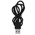 Miniatyrbillede 3 af 8: 2P Smartwatch Ladekabel Magnetisk uroplader Erstatning USB-datakabel Sort 4,0 mm/0,2 tommer 9,5 mm/0,4 tommer