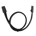 Miniatyrbilde 8 av 8: Mini SAS SFF 8087 Kabel Dobbel Rett Hode Datamaskin Server Hovedkort Koblet til Array Kort Datakabel 0.5m / 1.6ft