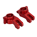 Miniatyrbilde 8 av 8: 2 stk RC bil bakre nav aluminiumslegering høystyrke stabil Utsøkt ren farge RC bakakselholder for ARRMA 1/7 1/8 Rød