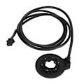 Miniatyrbillede 3 af 8: Elektrisk cykelassistent sensor venstre side SM-stik Højfølsom cykelpedalassistent sensor 36V 48V
