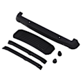 Miniatyrbild 2 av 8: RC Car Body Shell Protector Plate Set för ZD Racing 1/7 MX 07 RC Truck Plast RC Car Shell Rack Delar Svart