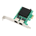 Miniatyrbillede 3 af 8: 1000M Gigabit Ethernet Netværkskort Dobbelt RJ45 Port 10/100/1000Mbps PCI Express Netværksadapter til Windows