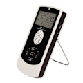 Miniatyrbild 4 av 8: Vit Elektronisk Metronom 1800 mah LCD Digital Display Universal Gitarr Piano Saxofon Vocal Metronome