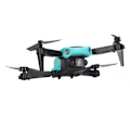 Miniatyrbild 8 av 8: Drone HD-kamera 6-axlad fjärrkontroll 2,4GHz hopfällbart huvudlöst läge för utomhusfotografering 1 batteri