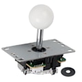 Miniatyrbild 1 av 8: Arcade Joystick Gamepad DIY Joystick Arcade Game Fighting Stick Ersättningsdelar Pin Kretskort med kulhuvud Vit