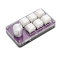 Miniatyrbilde 4 av 8: 6 Tasters Mekanisk Tastatur med Bryter En Hånds Kablet Plug and Play Programmerbart Tastatur for Gaming Kontor Lilla