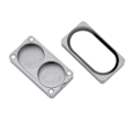 Miniatyrbillede 7 af 8: Kø Tip Opbevaringsboks Aluminiumslegering Magnetisk Sug Kø Tip Beholder til Billardspillere 2 huller