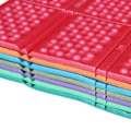 Miniatyrbillede 8 af 8: Udendørs foldbar bærbar skumpude Siddepude Bikube 6 foldbar skumpudemåtte til vandring Grøn 39x28.5x0.9cm/15.4x11.2x0.4in