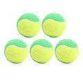 Miniatyrbillede 8 af 8: 5 ST 6 cm gummi tennisbolde Elastiske squashbolde trykaflastningsbolde til træningsunderholdning Grøn