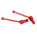 Miniatyrbillede 3 af 8: 2 stk. forreste bageste drivaksel aluminiumslegering RC CVD forreste bageste drivaksel til Traxxas Latrax Teton 1/18 bil