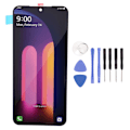 Miniatyrbilde 1 av 8: 6.8 Tommers Skjermerstatning 6.8 Tommers SLM V600TM Multitouch Display Panel Glass Digitizer Erstatning for LG V60 for ThinQ