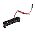 Miniatyrbillede 3 af 8: RC Bil Tag LED Lys Stærk Spotlight Justerbar Sokkel til Axial SCX24 FCX24 1/18 1/24 Firkantet Lys
