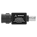 Pikkukuva 3 / 8: BNC naar BNC vrouwelijke 50KY Q9-adapter - zwart 50ohm-connector
