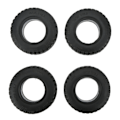 Miniatyrbilde 8 av 8: 4 stk 1,55 tommer myke gummihjul for Tamiya CC01 LC70 LC80 1/18 Air UTB18 Capra fjernkontroll biloppgraderingsdel