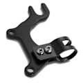 Miniatyrbillede 2 af 8: 22 mm cykelskivebremsebeslag stål Let at installere Praktisk skivebremseadapterbeslag til mountainbikes
