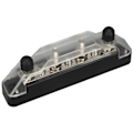 Miniatyrbillede 8 af 8: Power Distribution Terminal Block Batteri Bus Bar Sæt med 2 terminalskruer til Bil Båd Marine