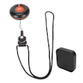 Miniatyrbillede 4 af 8: Smart Kaldesystem 1 Sender 1 Modtager Trådløs Pårørende Pager SOS Kaldeknap med LED Lys Påmindelse 100‑240V EU Stik
