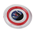 Miniatyrbild 8 av 8: POWERTI Badmintonracketsträng med hög elasticitet, slitstark hartsfiberbyteslinje för reparation Röd