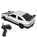 Pikkukuva 4 / 8: 1/16 kauko-ohjattava automalli 4-veto 2,4 GHz PVC-kuorinen simuloitu RC Drift-auto 2 rengassarjalla