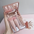 Miniatyrbillede 2 af 5: 5 stk. Makeupbørster Bløde Tykke Hår Skønhedsværktøjer Bærbar Concealer Foundation Blush Blending