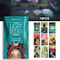 Pikkukuva 2 / 4: Lautapelikortit Tarot Seer Tarot Oracle -kortit 78 kortin setti Opastaa sinua tutkimaan luonnon valon ja varjon puolia
