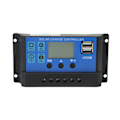 Miniatyrbillede 2 af 8: 12V 24V Solar Charge Controller USB-port Overladningsbeskyttelse Solpanel Batteriregulator med LCD-skærm 20A