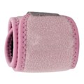 Pikkukuva 3 / 8: Rannetuki Andas-vuori Koukku ja silmukka Kestävä nylon Pehmeä mukava ranteen kompressiohihna urheiluun ulkoiluun vaaleanpunainen