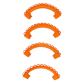 Miniatyrbild 2 av 8: 4st Propeller Guard Anti Collision Protection Ring för DJI Avata Drone Tillbehör Orange