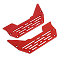 Miniatyrbillede 8 af 8: Aluminiumslegering RC bil glideplader til Arrma 1/7 1/8 Serie fjernbetjeningsbilmodeller