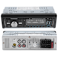 Miniatyrbilde 8 av 8: 1Din Bil MP3-spiller Stereo Audio Musikk RDS DAb med Fargerike Lys Underholdningssystem