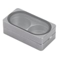 Miniatyrbillede 8 af 8: Kø Tip Opbevaringsboks Aluminiumslegering Magnetisk Sug Kø Tip Beholder til Billardspillere 2 huller