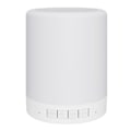 Miniatyrbilde 1 av 8: Bluetooth-høyttaler med berøringskontroll, oppladbar, bærbar, smart, liten høyttaler med fargerike lys for hjemmet, hvit