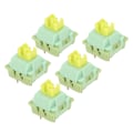Miniatyrbild 6 av 8: 45 st Mekaniska Tangentbordsknappar Tysta Bakgrundsbelysta Frukt-Serie DIY Tangentbordsknappar för Anpassning av Tangentbord Lime Stycke Tyst