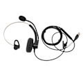 Miniatyrbillede 7 af 8: Enkelt Øre Kablet Headset Støjreducerende HD Opkald Telefon Headset til Call Center Kontor Virksomhed Online Kursus USB Interface