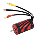 Pikkukuva 3 / 8: 2845 RC-auton harjaton moottori Vedenpitävä ruosteenkestävä alumiiniseos 4-napainen RC-auton moottori 1/12 1/14 RC-autolle 3700KV
