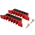 Miniatyrbillede 1 af 8: Aluminiumslegering loddestation RC-tilbehør til XT60 XT90 Bananstik T-stikforbindelse