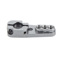 Miniatyrbilde 8 av 8: 25T servoarm justerbar 3 hull aluminiumslegering servoarm Styrearmer for 1/10 RC biloppgraderingsdeler Titanium