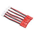 Pikkukuva 5 / 8: PH2.0 2P - JST -sovitinkaapeli uros-uros RC-akun jatkojohto Axial SCX24 1/24 RC tela-ajoneuvoon, 5 kpl