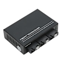 Miniatyrbilde 3 av 8: Ethernet Fiber Media Converter Single Mode Tx1310nm 10/100 Mbps RJ45 Port Media Converter 100‑240V EU-plugg