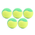 Miniatyrbillede 7 af 8: 5 ST 6 cm gummi tennisbolde Elastiske squashbolde trykaflastningsbolde til træningsunderholdning Grøn