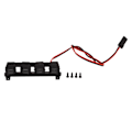 Miniatyrbillede 1 af 8: RC Bil Tag LED Lys Stærk Spotlight Justerbar Sokkel til Axial SCX24 FCX24 1/18 1/24 Firkantet Lys
