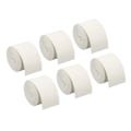 Miniatyrbillede 3 af 8: 6 stk. tennisracket greb tape PU frostet skridsikker svedabsorberende Badmintonracket tape Sportstilbehør Hvid