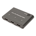 Miniatyrbild 6 av 8: HD Multimedia Interface-växel 3 in 1 ut 4K HD Plug and Play Videoswitchar Konverterare för PC Mobiltelefon