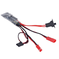 Pikkukuva 8 / 8: RC-harjallinen ESC elektroniset komponentit 30A 2khz Kaksisuuntainen RC-auton tarvikkeet 1/16 1/18 1/24 RC-veneelle